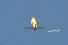 پهپاد جاسوسی ائتلاف متجاوز سعودی در مأرب سرنگون شد