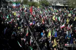 عزاداری مردم تهران در روز اربعین رهبر شهید انقلاب اسلامی(2)