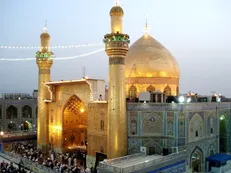 برگزاری مجلس عزاداری برای شهادت آیت‌الله سیدعلی حسینی خامنه‌ای در کربلا + فیلم