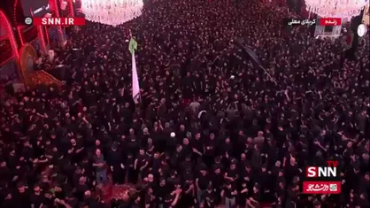 عزاداری باشکوه مردم کربلا در شب پنجم محرم الحرام