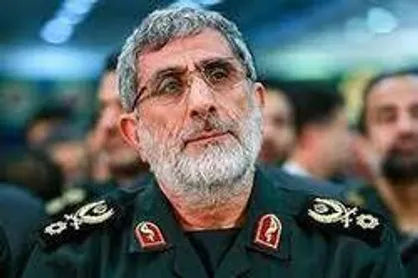 حضور سردار قاآنی فرمانده نیروی قدس سپاه در کربلای معلی