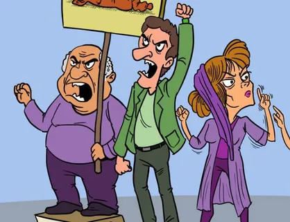 کاریکاتور بدون شرح