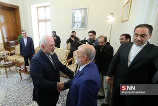 دیدار ظریف با معاون آسیای وزات خارجه ونزوئلا 