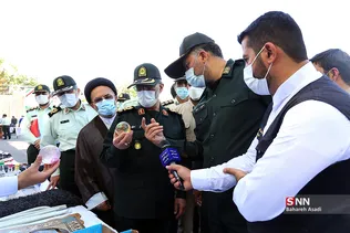 بازدید از دستاوردهای عملیاتی و کشفیات باند بزرگ سلاح و مهمات فاتب