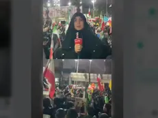 چهلمین شب حضور مردم میدان شهدای ذهاب رشت به خونخواهی رهبر شهید انقلاب + فیلم