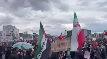 خروش آلمانی&zwnj;ها علیه تجاوز واشنگتن و تل&zwnj;آویو/ فریاد حمایت از ایران در برلین طنین&zwnj;انداز شد
