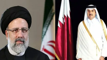 استقبال رسمی رئیس&zwnj;جمهور از امیر قطر