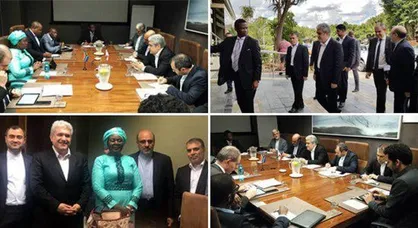 معاون علمی رییس&zwnj;جمهور با وزیر آموزش عالی آفریقای جنوبی دیدار کرد