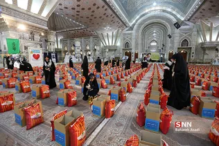 مرحله دوم رزمایش مومنانه در حرم امام خمینی (ره)