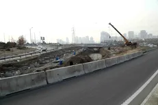 پیشرفت قابل ملاحظه عملیات احداث تقاطع بزرگراه شهید همدانی با بلوار کوهک