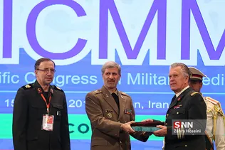 امیر سرتیپ حاتمی در اختتامیه چهارمین گنگره آسیایی پاسفیک طب نظامی