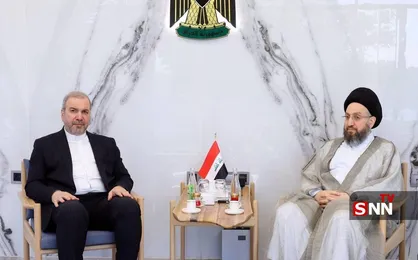 سفیر ایران با عمار حکیم در بغداد دیدار کرد