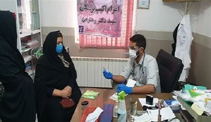ویزیت رایگان ۲۵۰۰ بیمار کرونایی به همت بسیجیان طرقبه شاندیز
