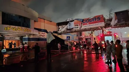 خسارت به ۷۶ باب مغازه درپی حادثه بازار نور درگهان قشم