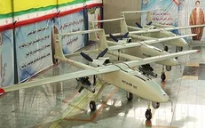پهپاد مهاجر ۶ و سامانه موشکی کروز ضد شناور به راهپیمایی ۲۲ بهمن می‌آیند