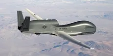 فیلم لحظه سقوط پهپاد متجاوز آمریکایی