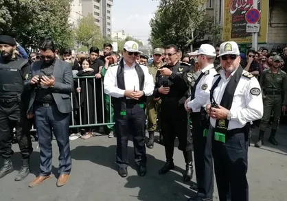 حضور صد درصدی پلیس راهور تهران بزرگ در مراسمات عزاداری