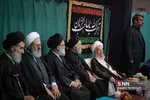مراسم عزاداری رحلت پیامبر اکرم(ص) و شهادت امام حسن مجتبی علیه‌السلام  در دفتر آیت‌الله مکارم شیرازی