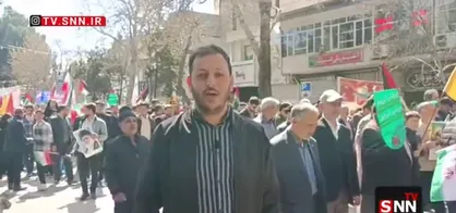بجنوردی&zwnj;ها با قوت پای آرمان فلسطین ایستادند