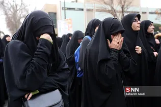 سوگواری شهادت سردار سلیمانی در دانشگاه تهران