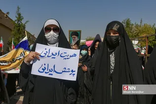 راهپیمایی بانوان فاطمی در شیراز