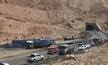 انسداد تونل &laquo;تنگه زاغ&raquo; هرمزگان به دلیل انجام عملیات عمرانی