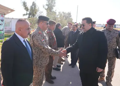 بازدید میدانی نخست&zwnj;وزیر عراق از مرز سوریه