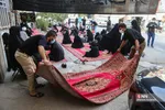 روضه خانگی در جوار خانه مادر شهید / قم