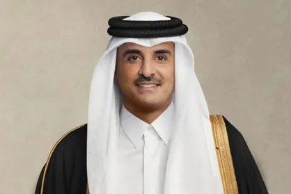 امیر قطر جهت گفت وگو درمورد اوکراین و خاورمیانه وارد مسکو شد
