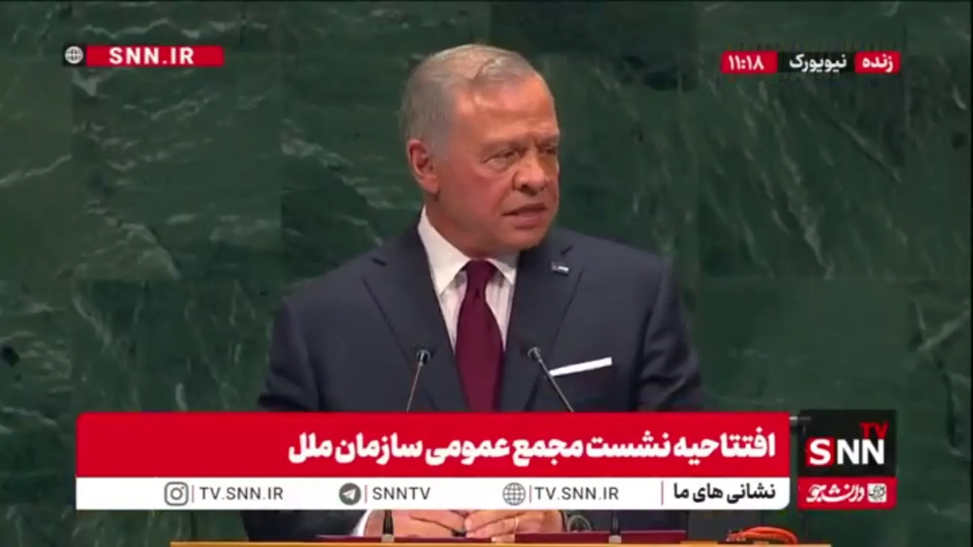 پادشاه اردن: نبود یک دولت اسرائیلی مایل به پذیرش صلح، مانع اصلی صلح فلسطین بوده است