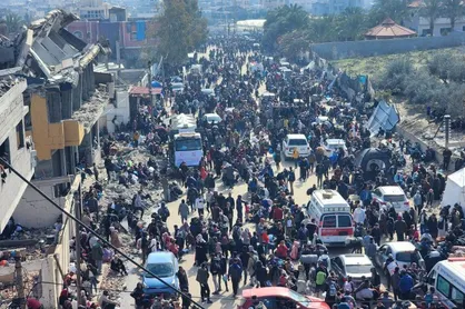 آغاز بازگشت آوارگان به شمال نوار غزه پس از ۱۵ ماه تجاوز رژیم صهیونیستی