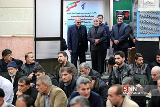 مراسم ختم والده همسر سردار عبداللهی