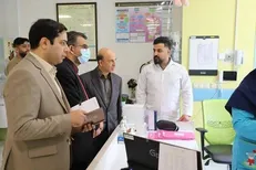 بازدید نماینده سازمان بازرسی کل کشور از بیمارستان کودکان حکیم