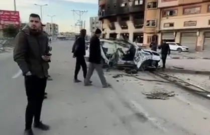 پنج شهید از نیروهای تامین امنیت در خیابان صلاح&zwnj;الدین فلسطین جان باختند