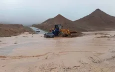چاه‌کمال شهرستان دلگان پیشتاز در بارش باران پاییزی استان