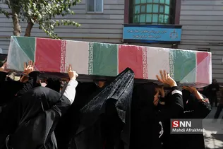 تشییع پیکر 135 شهید گمنام