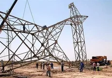 انهدام ۱۶۰ دکل برق در عراق طی ۷ ماه گذشته