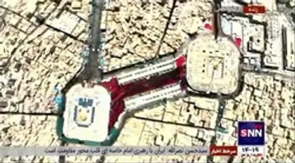 تصاویر هوایی از حضور میلیونی زائران حسینی در بین الحرمین