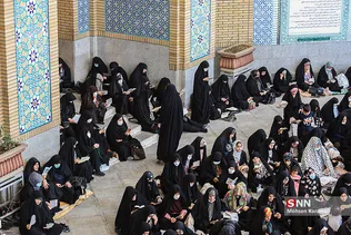 مراسم دعای عرفه در حرم حضرت معصومه (س)