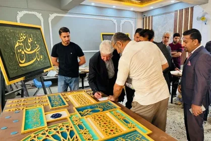 بغدادی&zwnj;ها هنر خوشنویسی ایرانی می&zwnj;آموزند