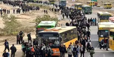 ۵۰ درمانگاه و ۱۲ هزار اتوبوس در مرز‌ها مستقر شدند