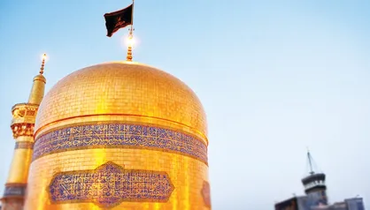 غبار روبی حرم امام رضا(ع) به مناسبت ورود به ماه مهمانی خدا