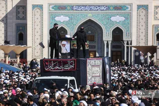 تشییع پیکر آیت‌الله صافی گلپایگانی(ره) 