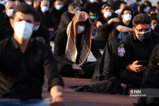 خیمه سوزان عصر عاشورا در میدان امام حسین