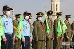 صبحگاه مشترک نیرو‌های مسلح در مسجد جمکران