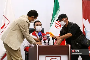چهارمین نشست خبری سخنگوی جمعیت هلال احمر