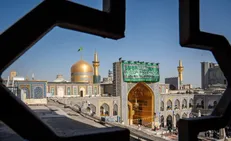 کتیبه‌های حرم رضوی در سالروز میلاد امام حسن عسکری (ع) نونوار شد