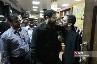 مراسم ختم پدر صادق شهبازی