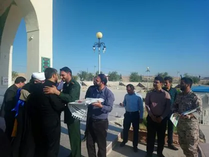 کاروان دانشجویی پیاده&zwnj;روی اربعین حسینی لارستان اعزام شدند