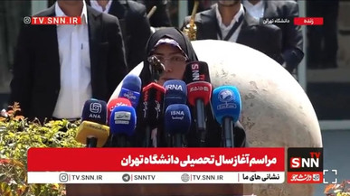 دختر شهید نصیر زاده: پرچم ایران امانتی است که با هزینه‌ای بسیار سنگین به دست ما سپرده شده است + فیلم